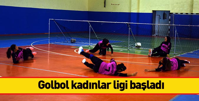 Golbol kadınlar ligi başladı