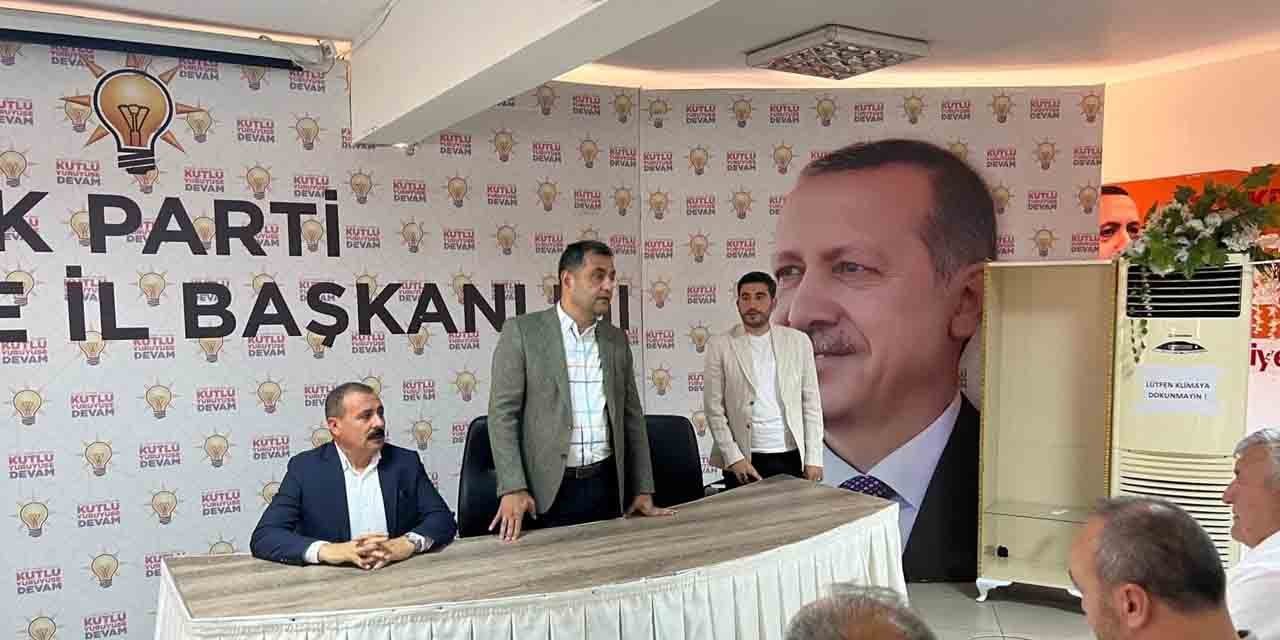 AK Parti İl Başkanı Pehlivanlı’dan Sarıaydın’a teşekkür.