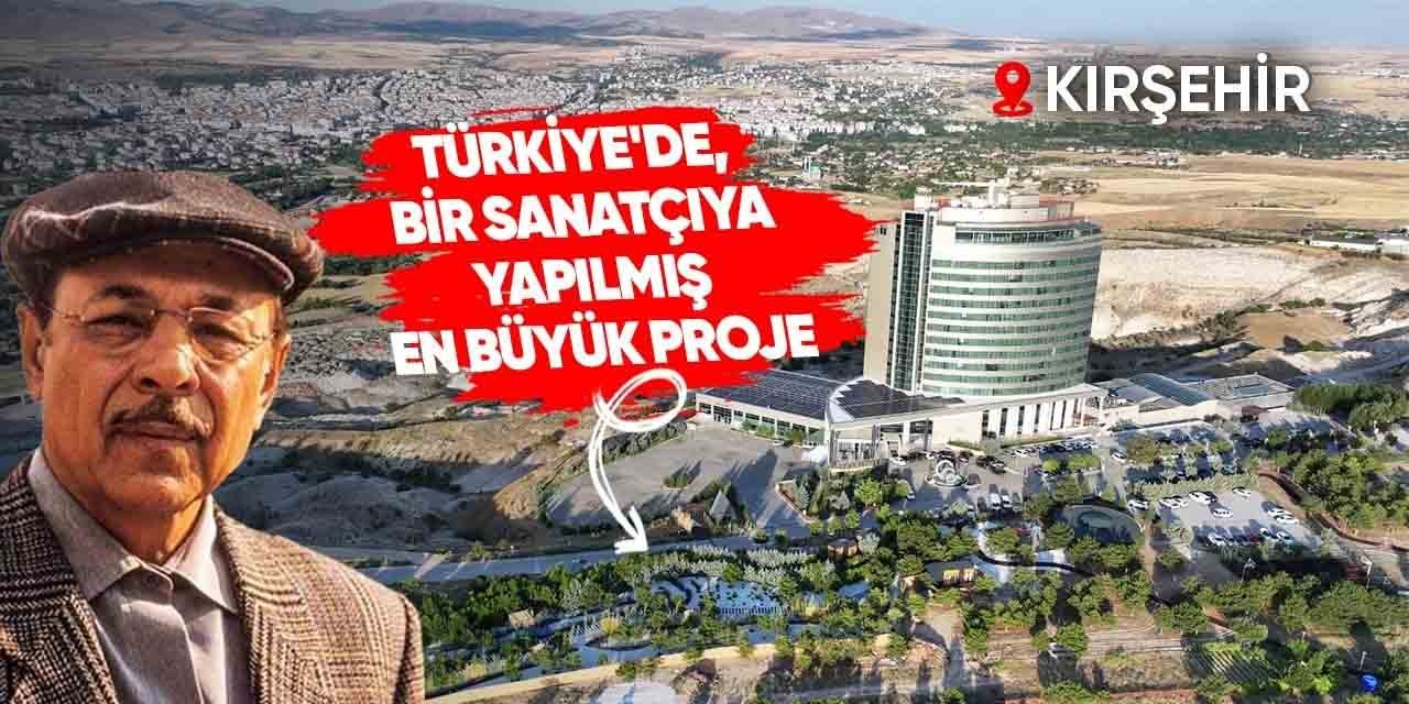 Türkiye'de bir sanatçıya yapılmış en büyük proje