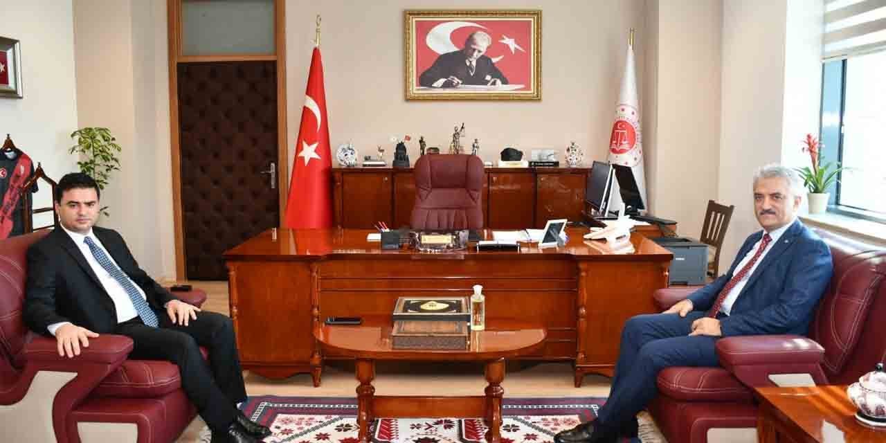 Vali Makas’tan Başsavcı Çetin’e ziyaret