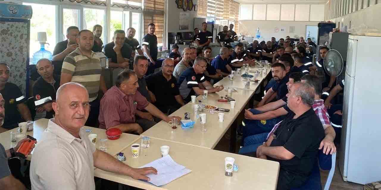 Türk Metal Sendikası’ndan saha ziyareti