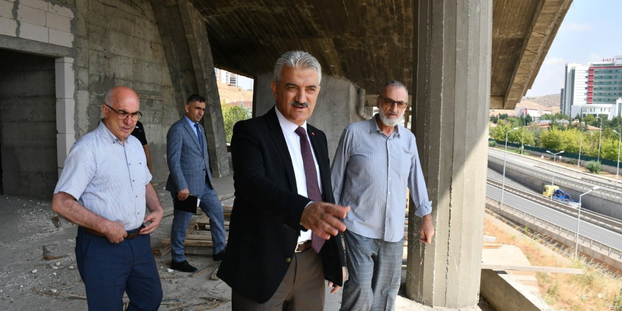Bayraktepe Camisinin yüzde 35’i tamamlandı