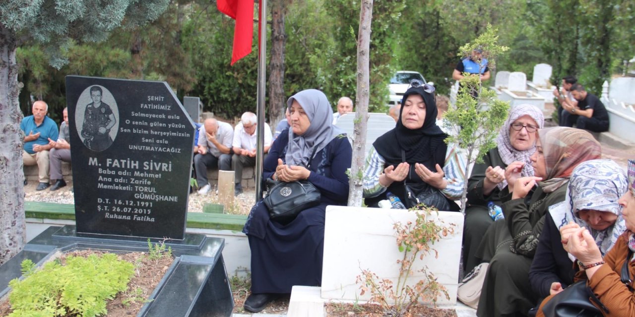 Şehit Muhammet Fatih Sivri, dualarla anıldı