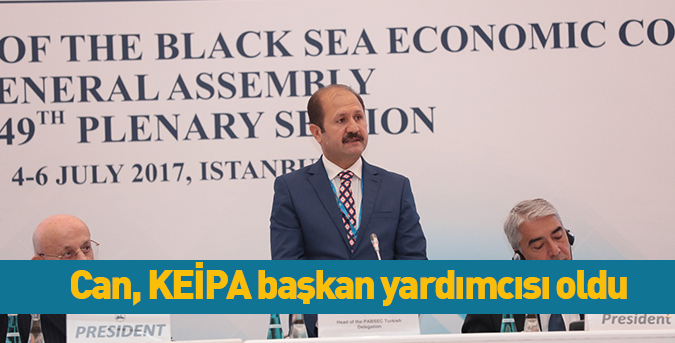 Can, KEİPA başkan yardımcısı oldu
