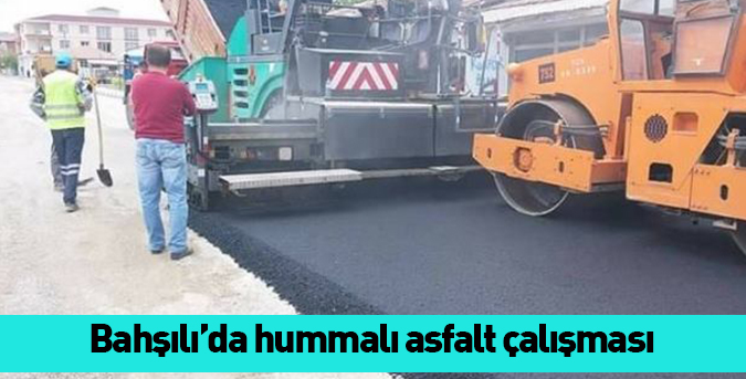 Bahşılı’da hummalı çalışma