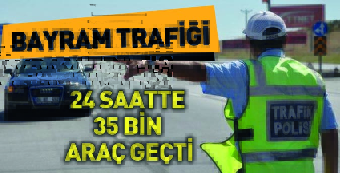 Kırıkkale'de Trafik yoğunluğu