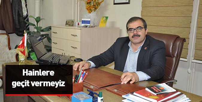 Hainlere geçit vermeyiz