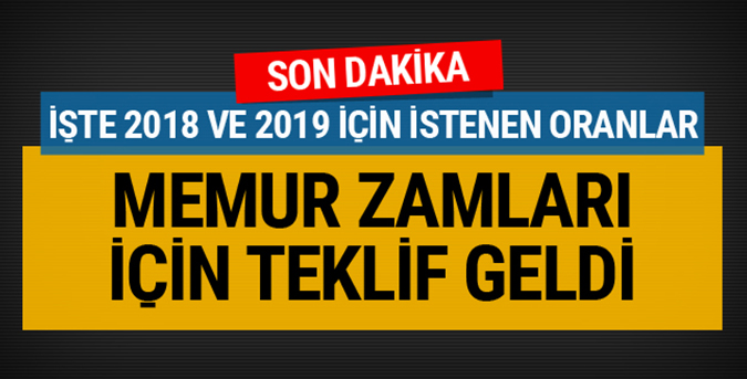 Memur-Sen zam teklifini sundu