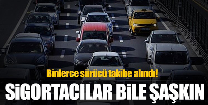 Kaza yapan sürücüler takipte
