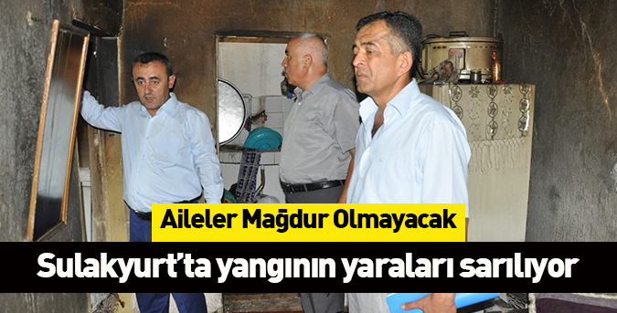 Sulakyurt’ta yaralar sarılacak