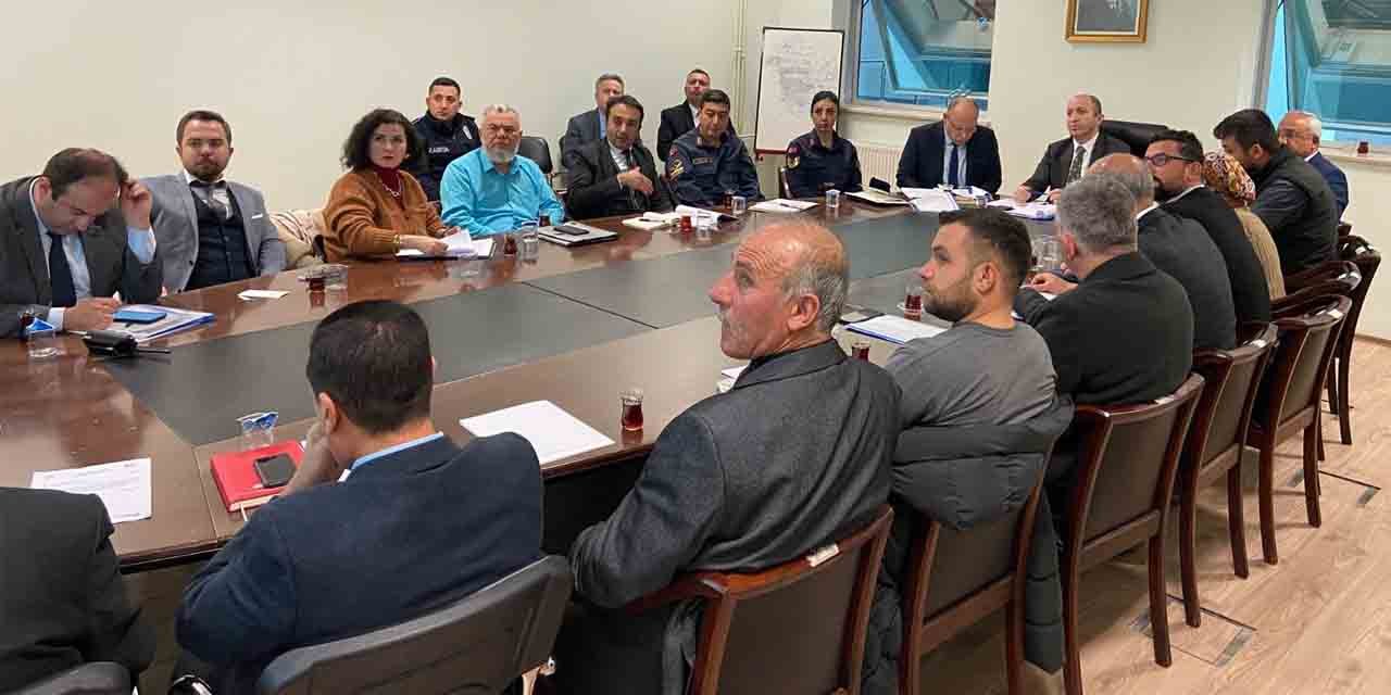 Hayvanları koruma kurulu toplandı