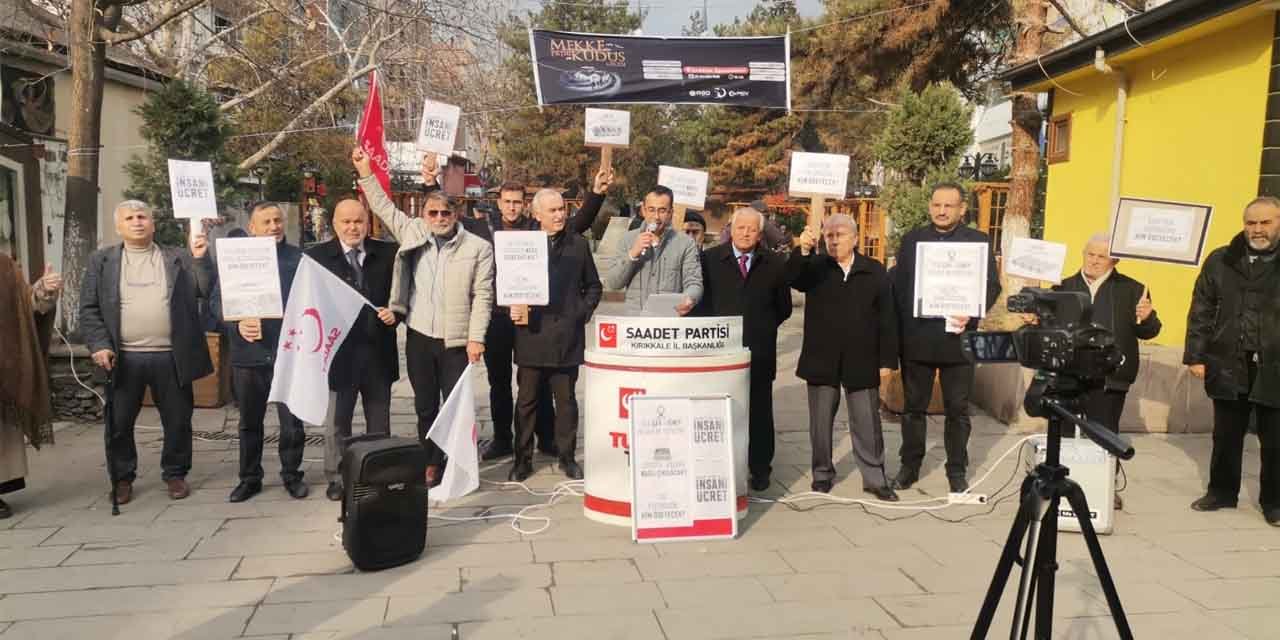 Asgari değil, insani bir ücret talep ediyoruz!