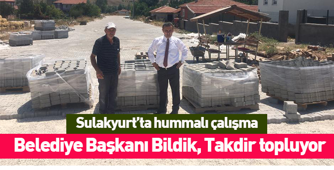 Sulakyurt’ta hummalı çalışma