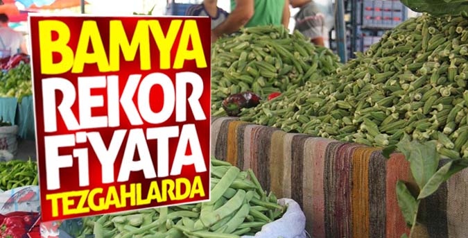 Bamya rekora koşuyor