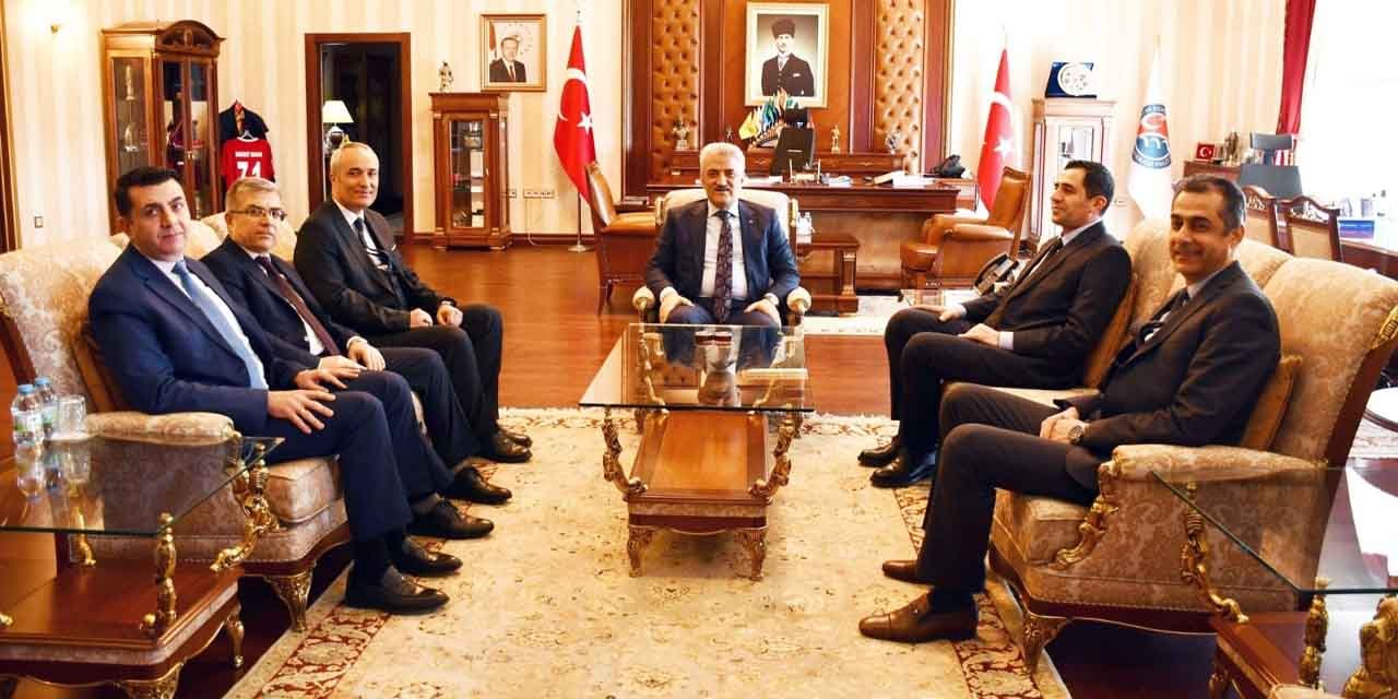 Kılınç ve heyetinden Makas’a ziyaret