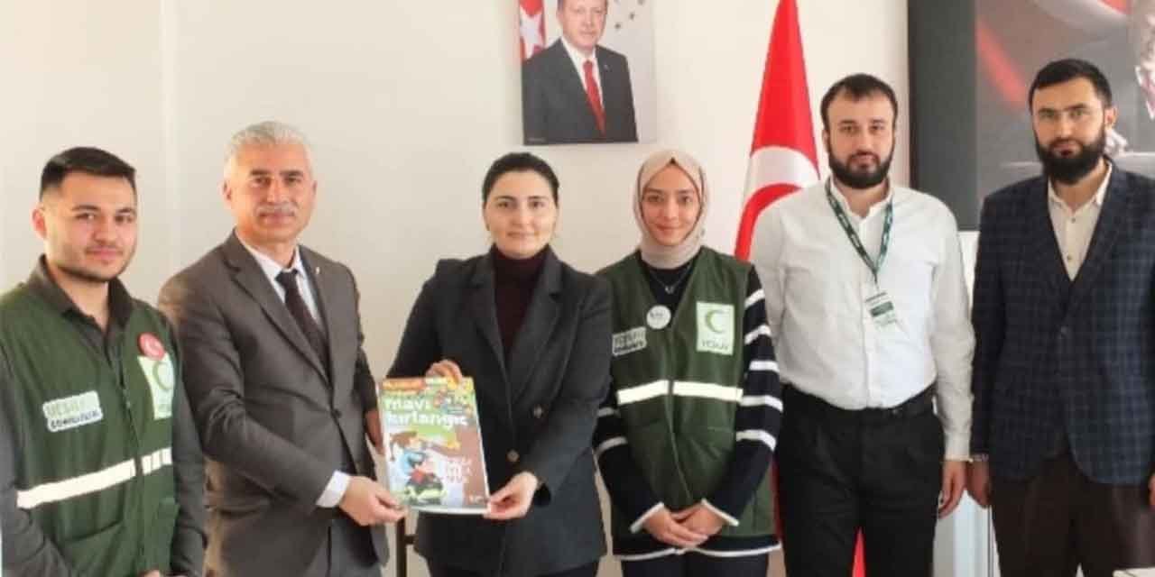 Bahşılı’dan Yeşilay’a mücadele desteği