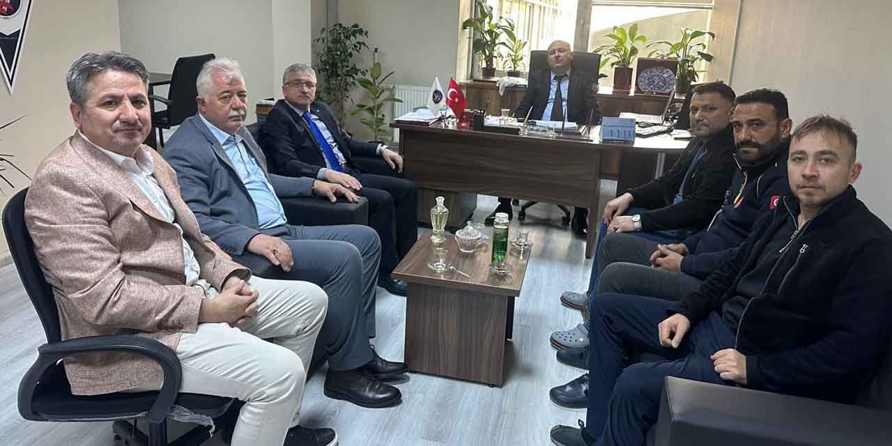 Sağlık-Sen’den Tıp Fakültesine ziyaret