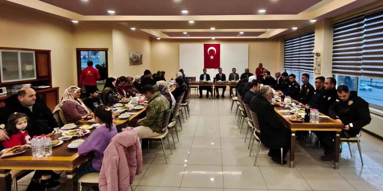 Delice’de şehit aileleri ve gaziler iftarda buluştu