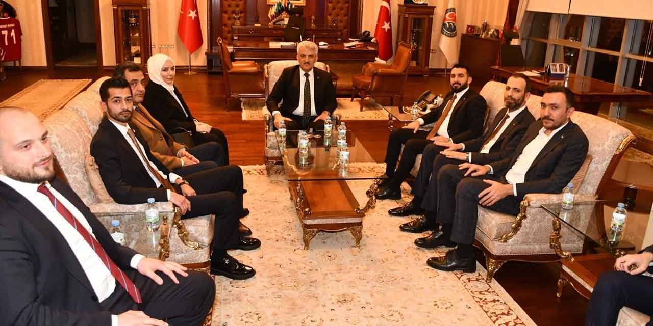 TÜGVA heyeti, Makas’ı ziyaret etti
