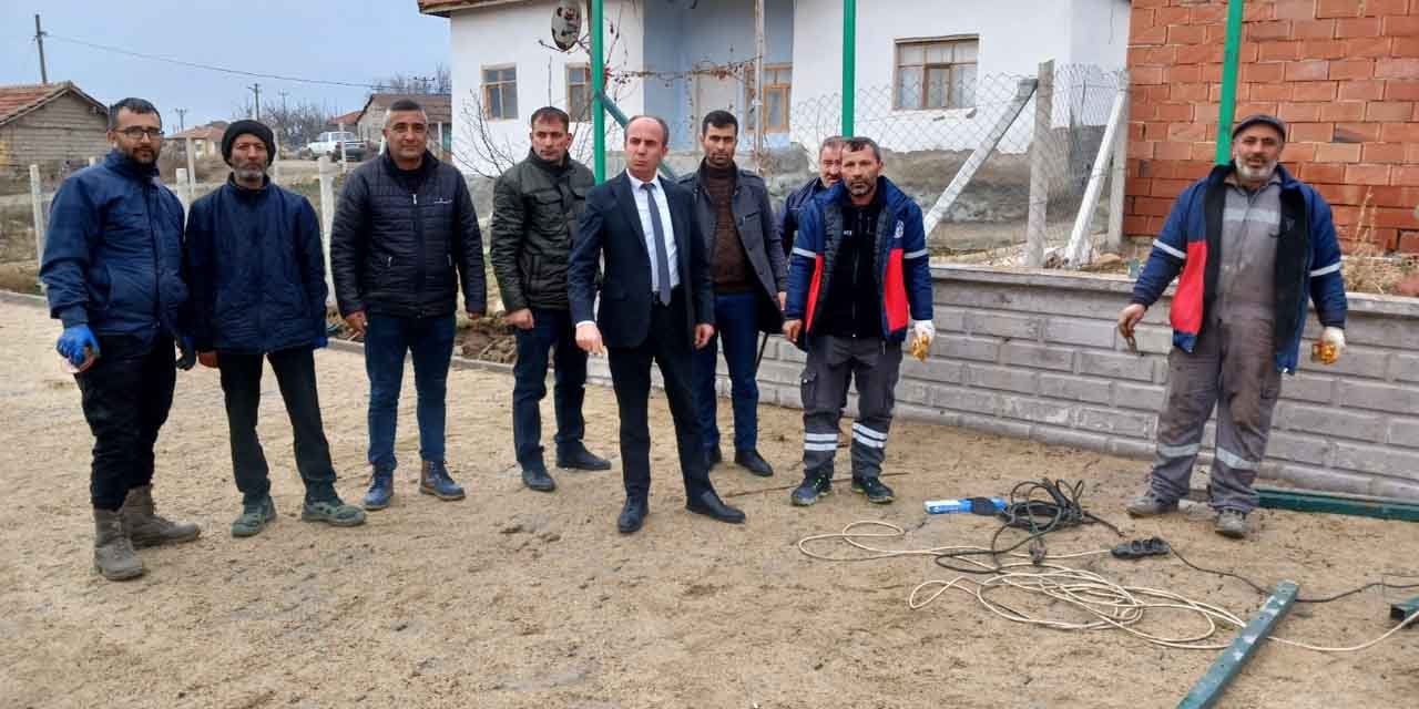 Balışeyh’in her köşesinde çalışma var