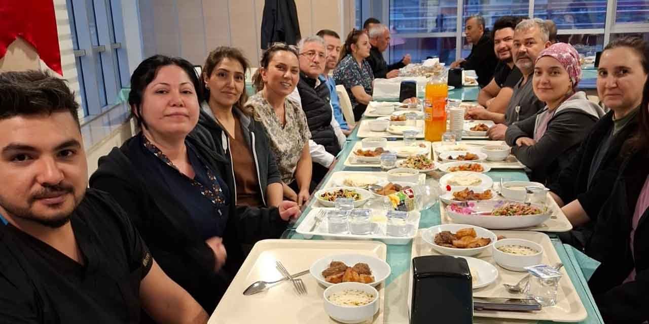 Sağlık-Sen ailesi iftarda buluştu