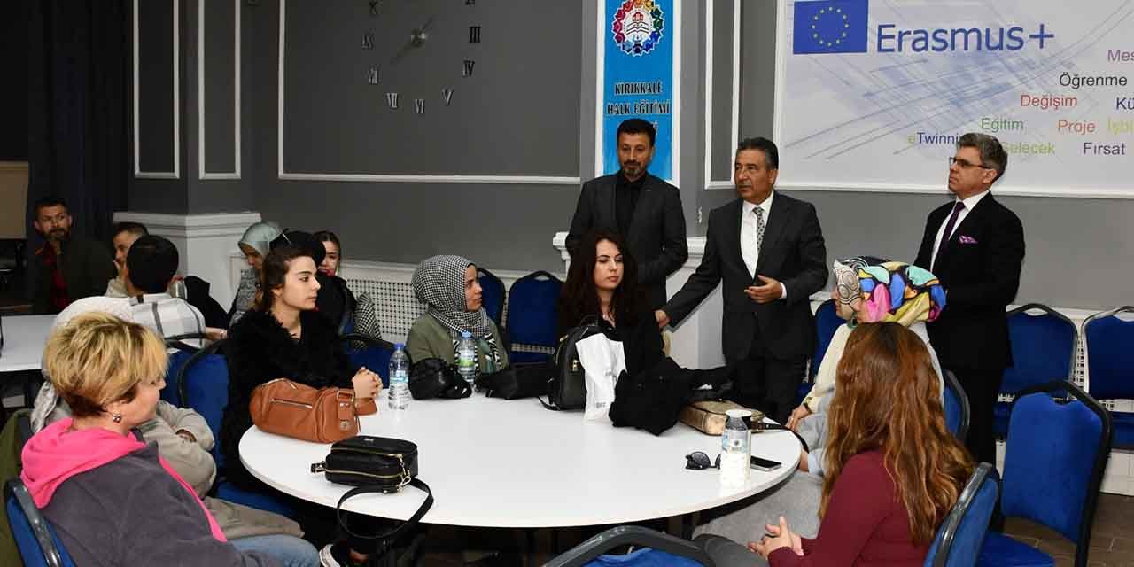 Erasmus eğitim programı düzenlendi