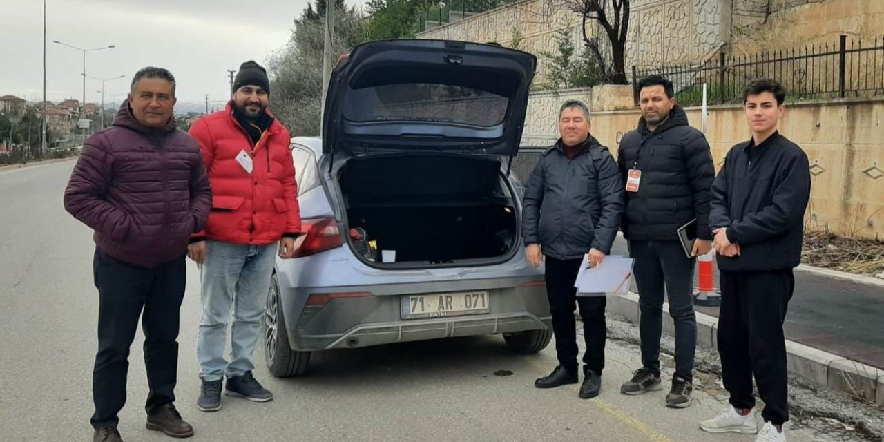 Güney, sürücü adaylarını ziyaret etti