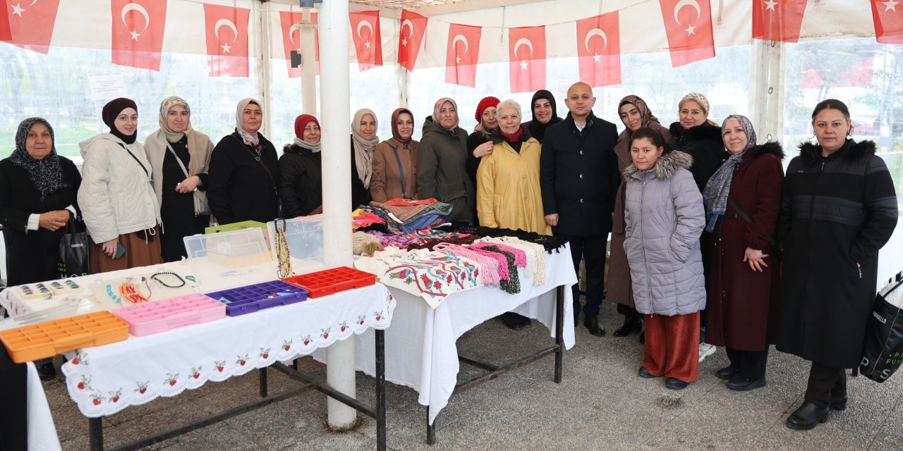 Kırıkkale'de hanımeli pazarı, kadın girişimcilerin gücünü yansıtıyor