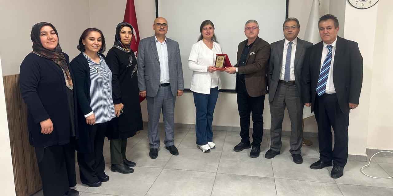 Sağlık-Sen’den anlamlı ziyaret ve tebrik