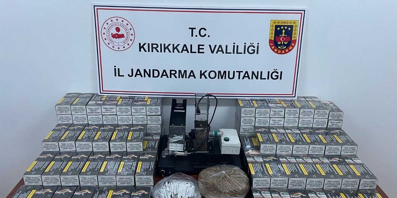 Jandarmadan tütün kaçakçılarına operasyon!
