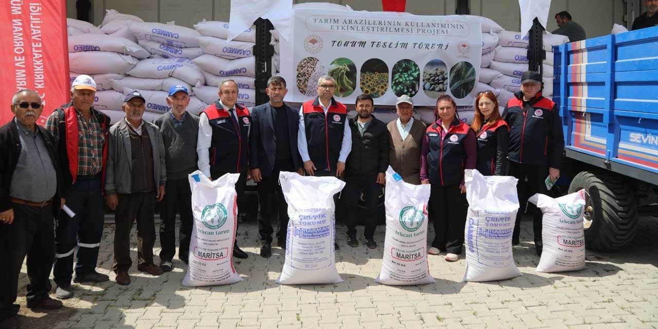 Sulakyurt’ta çiftçilere sertifikalı tohum desteği