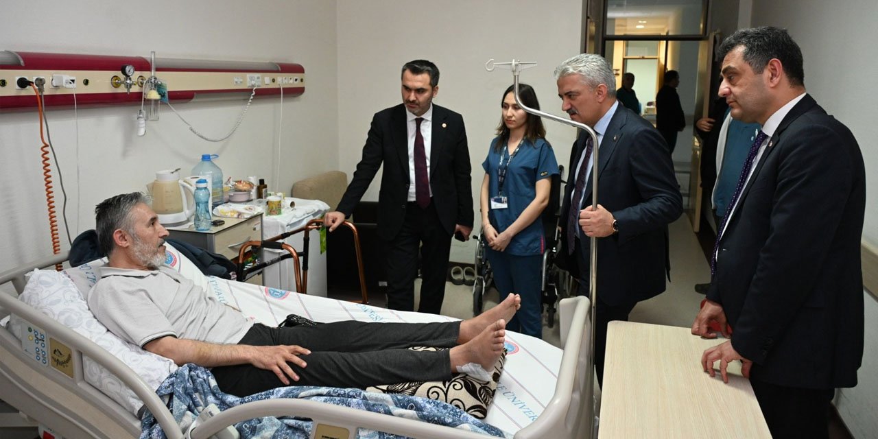 Protokolden Fizik Tedavi Merkezi’ne ziyaret