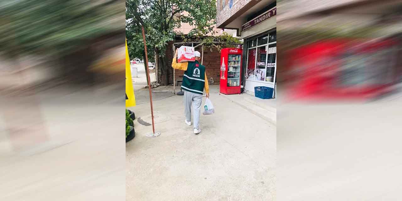 Nezir Derneği’nden 886 aileye yardım eli
