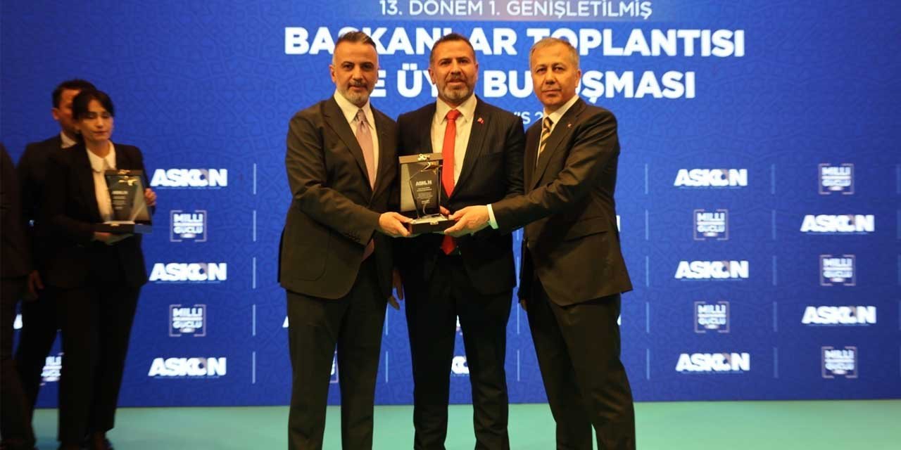 ASKON Kırıkkale ödülle döndü