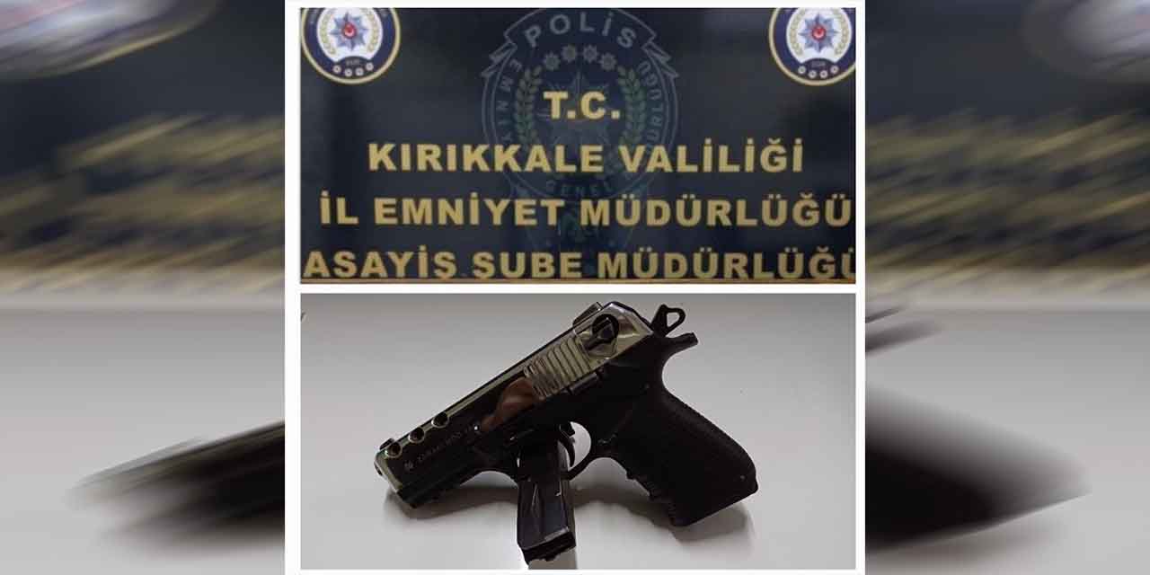 Tabanca ve tüfek ele geçirildi