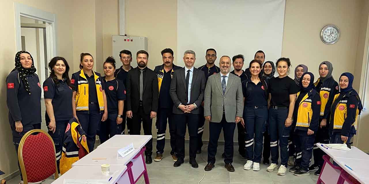 Travmada ileri yaşam desteği eğitimi verildi