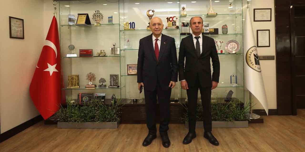 Başkan Savaş Akyüz’den Fethi Yaşar’a ziyaret