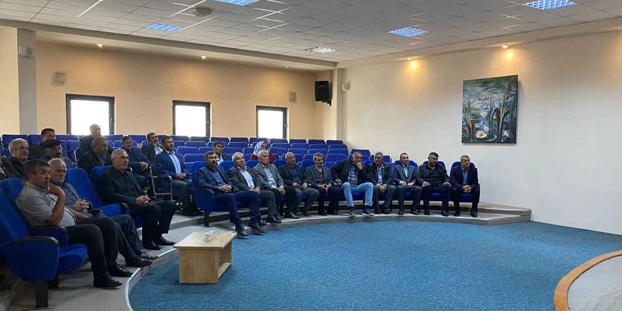 Keskin’in köyleri için toplantı yapıldı
