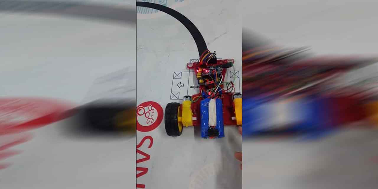 Sulakyurt’ta öğrencilerden ‘Çizgikıran’ robot