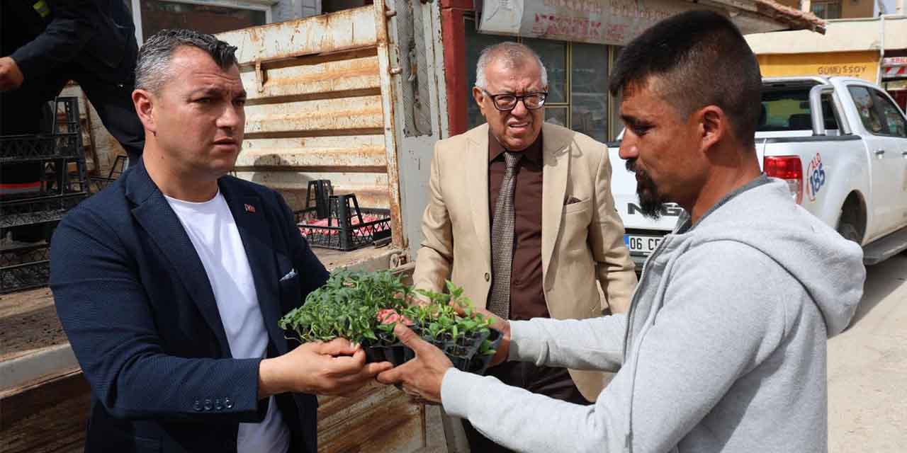 Kırıkkale Belediyesi'nden çiftçiye destek