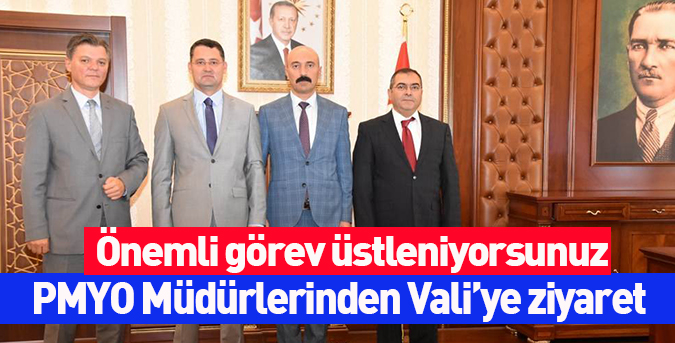 PMYO Müdürlerinden ziyaret