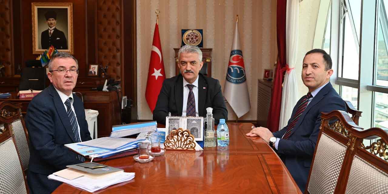 Yatırım ve projeler görüşüldü