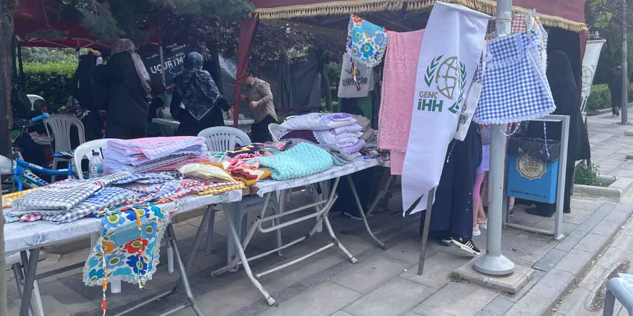 İHH’dan mazlum coğrafyalar için hayır çarşısı