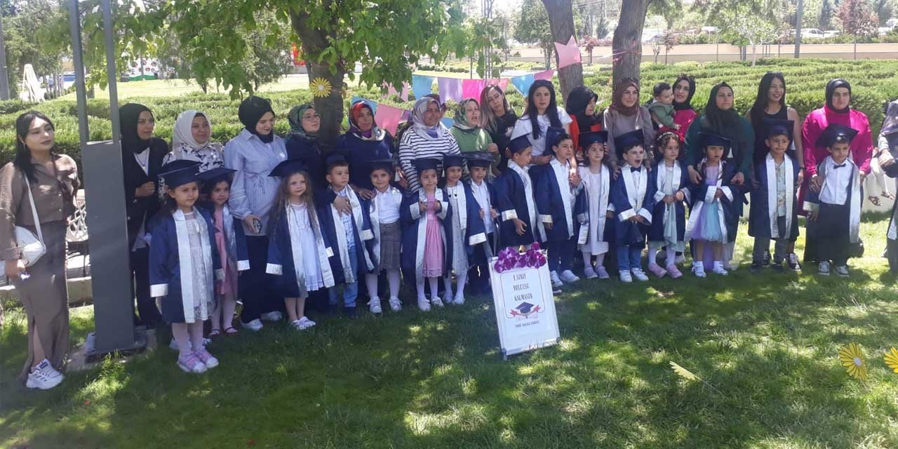 Pakize Akalınlı Anaokulu’nda kep atma coşkusu