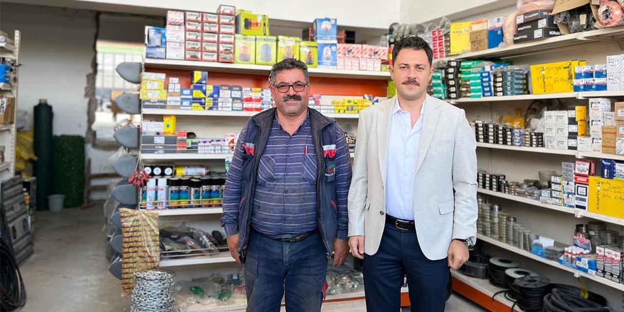 Kaymakam Cingirt’ten sanayi esnafına ziyaret