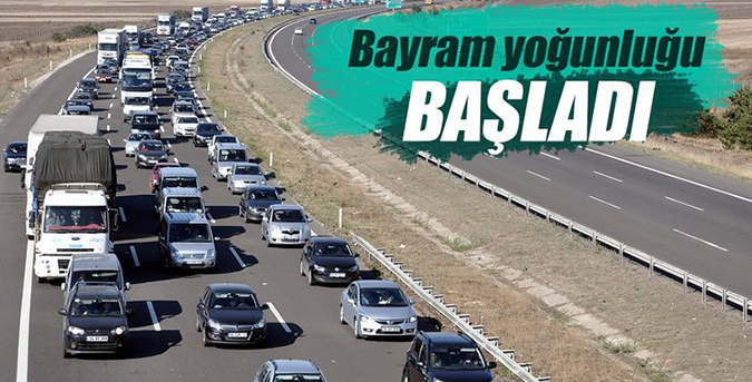 Bayram Öncesi Trafik Yoğunluğu