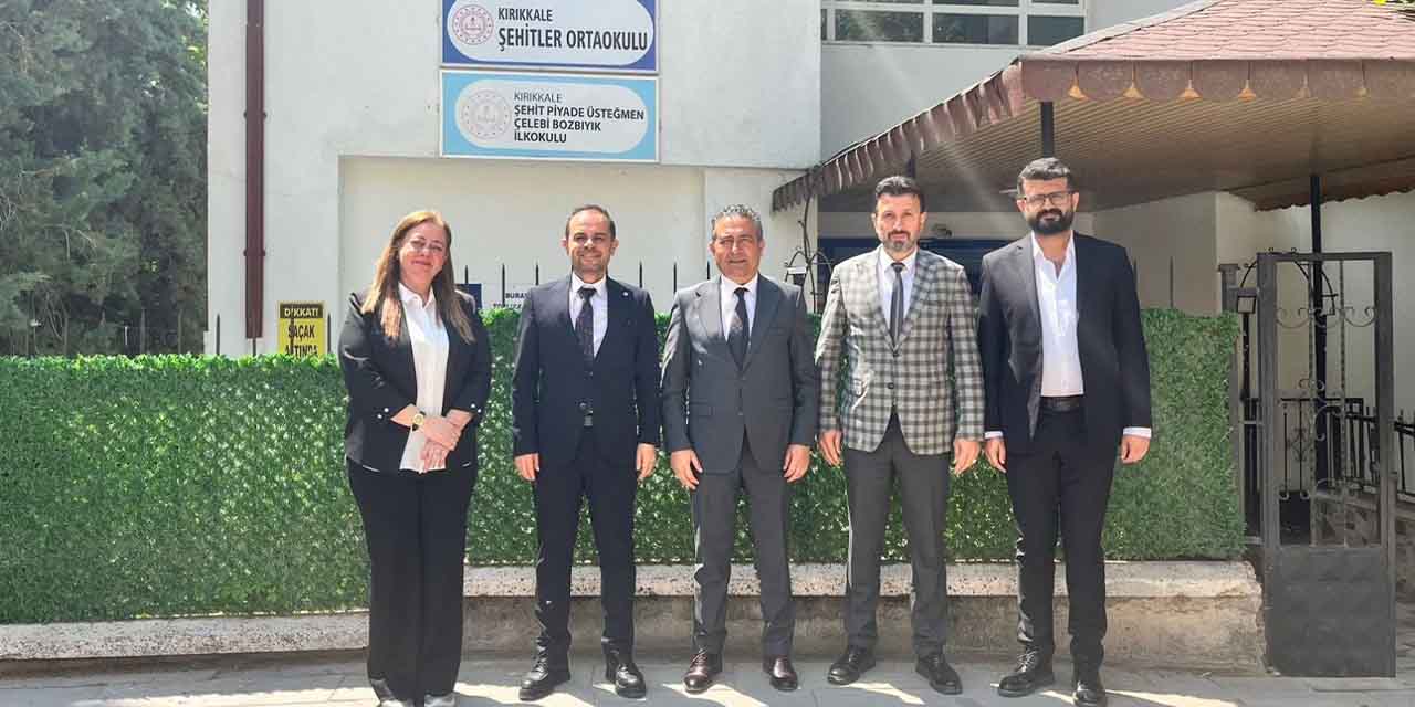 Öğrencilere moral ziyareti