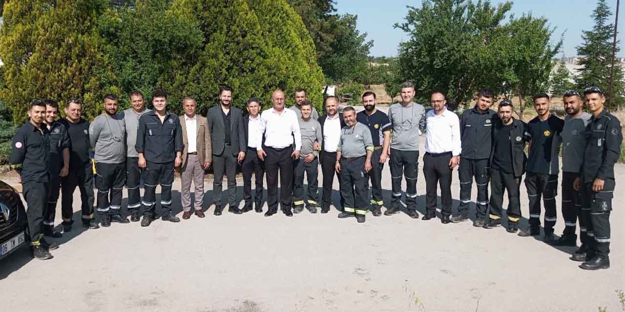 Öztürk’ten bayram sonrası fabrika ziyareti