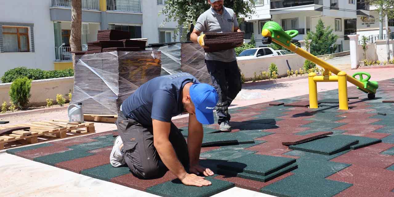 Kaletepe ve Kurtuluş Mahallelerine yeni nesil parklar