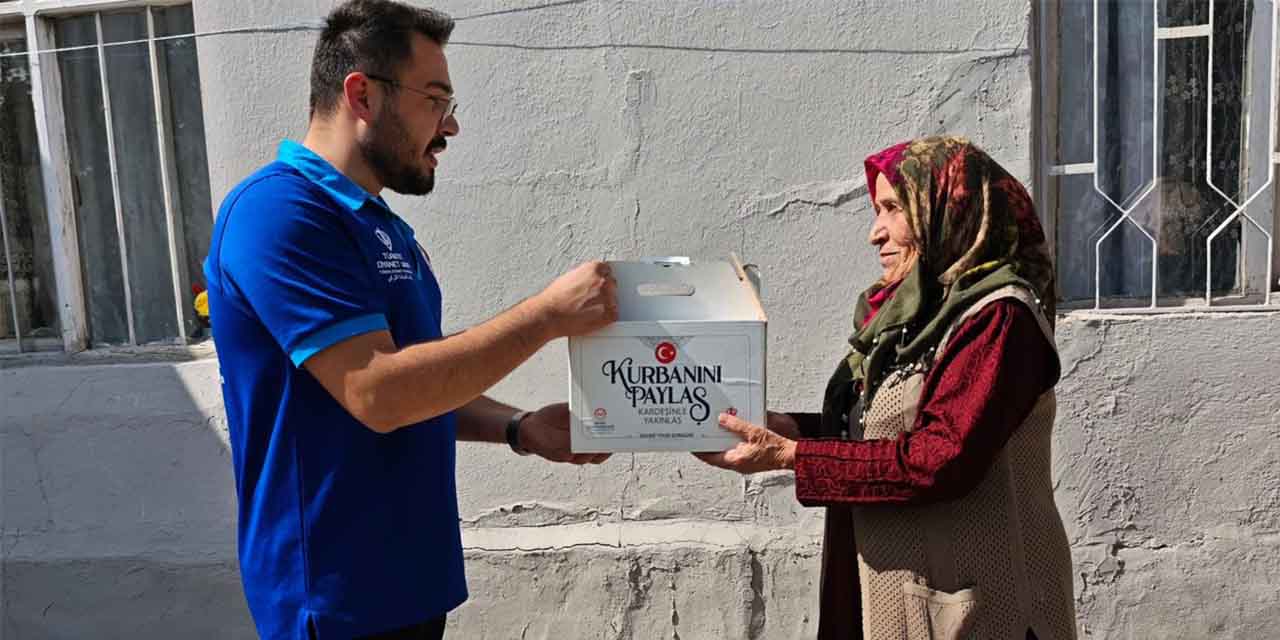 37 milyon ihtiyaç sahibine kurban eti ulaştırıldı!